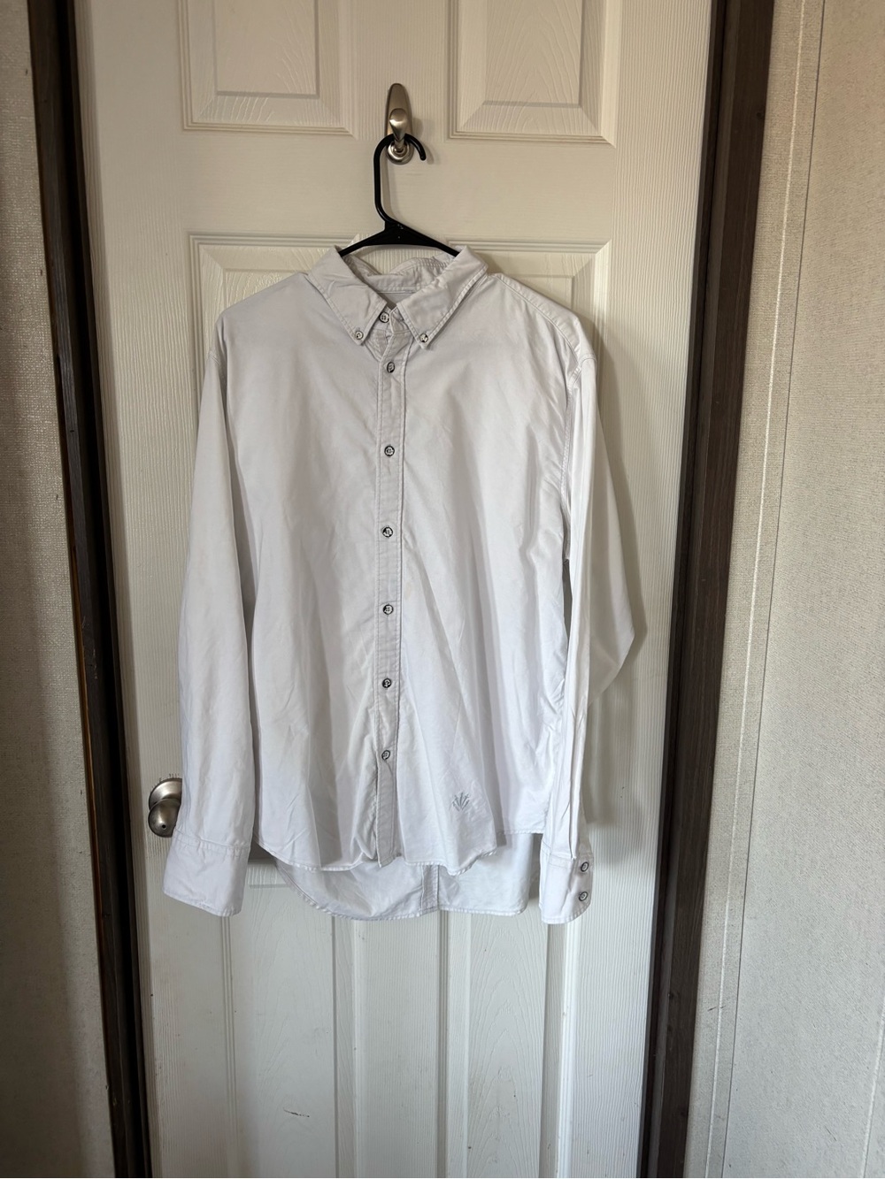 rag & bone White Button-Down Dress Shirt